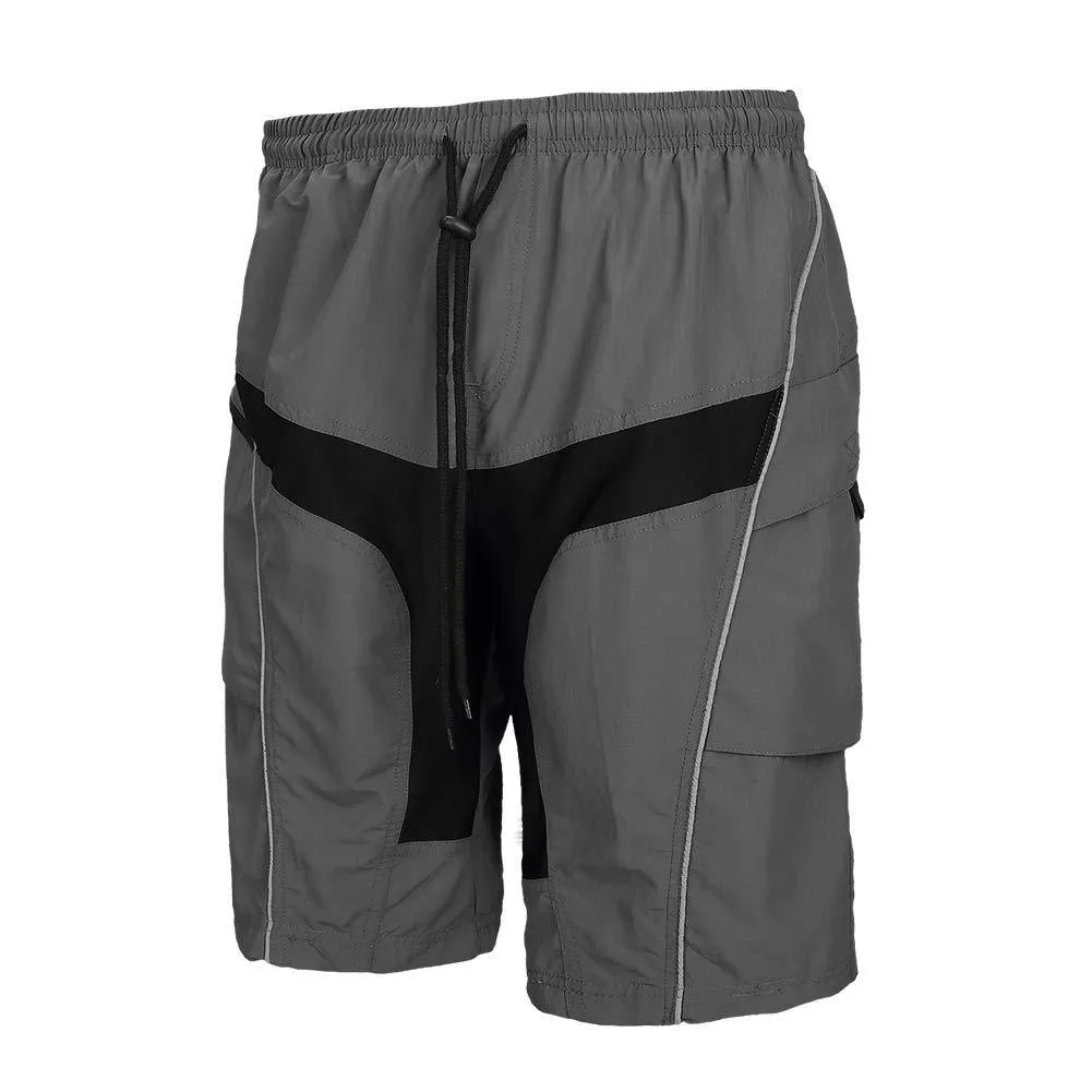 Santic Men's Cycling Shorts Loose-Fit 4D Padded Bike Bicycle MTB Mountain Bike Shorts