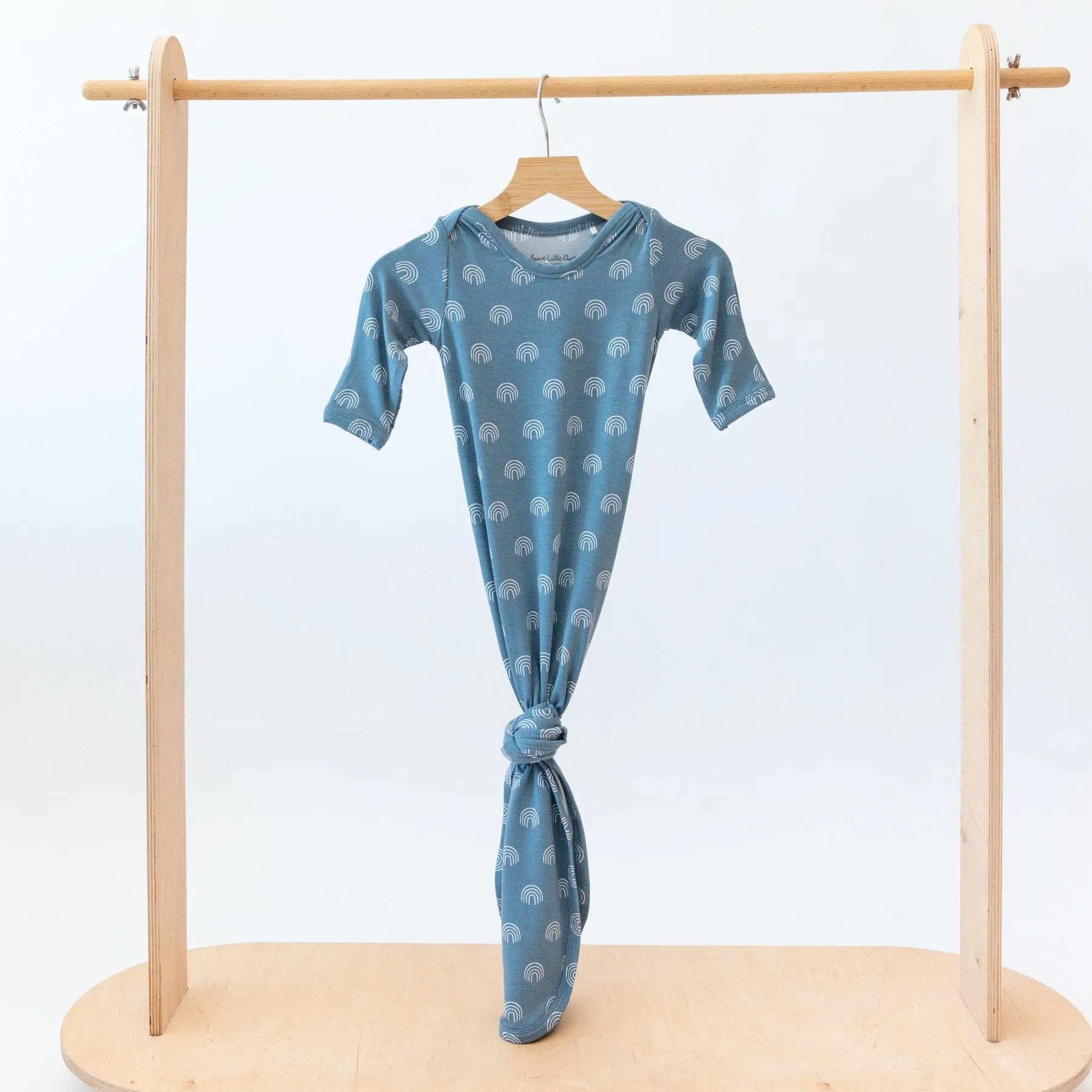 Slate Rainbows Knotted Gown