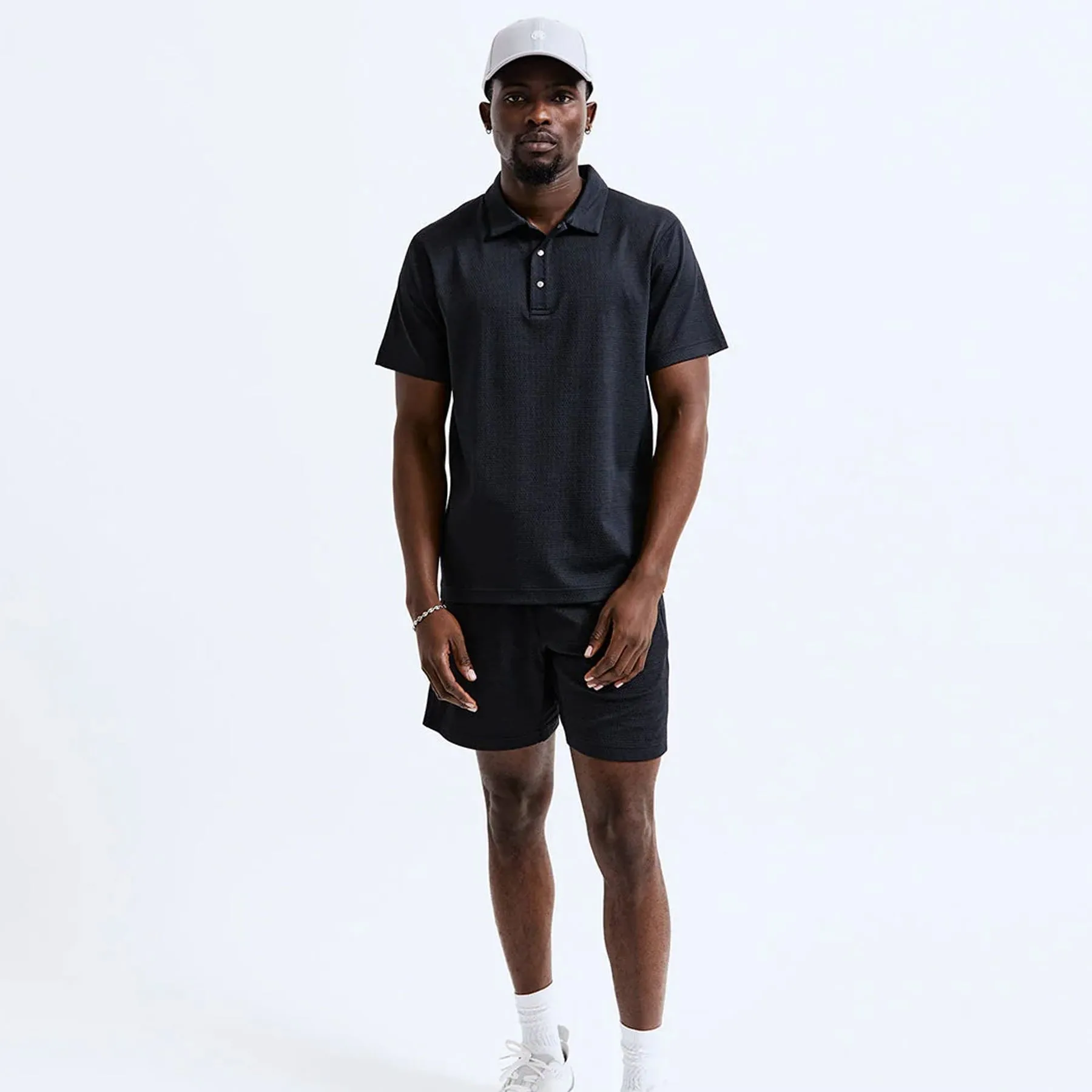 Solotex Mesh Tiebreak Polo Navy - AW24