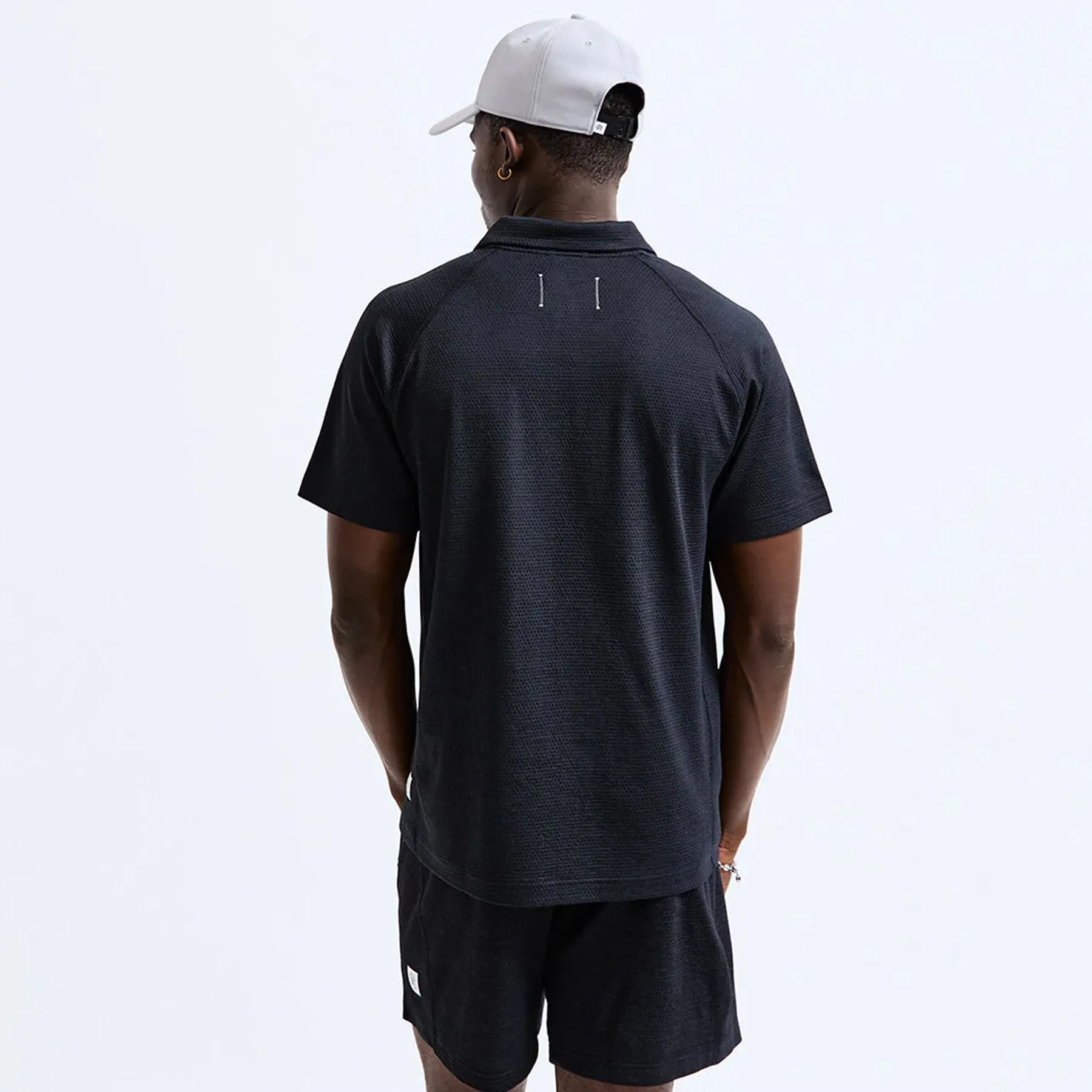 Solotex Mesh Tiebreak Polo Navy - AW24