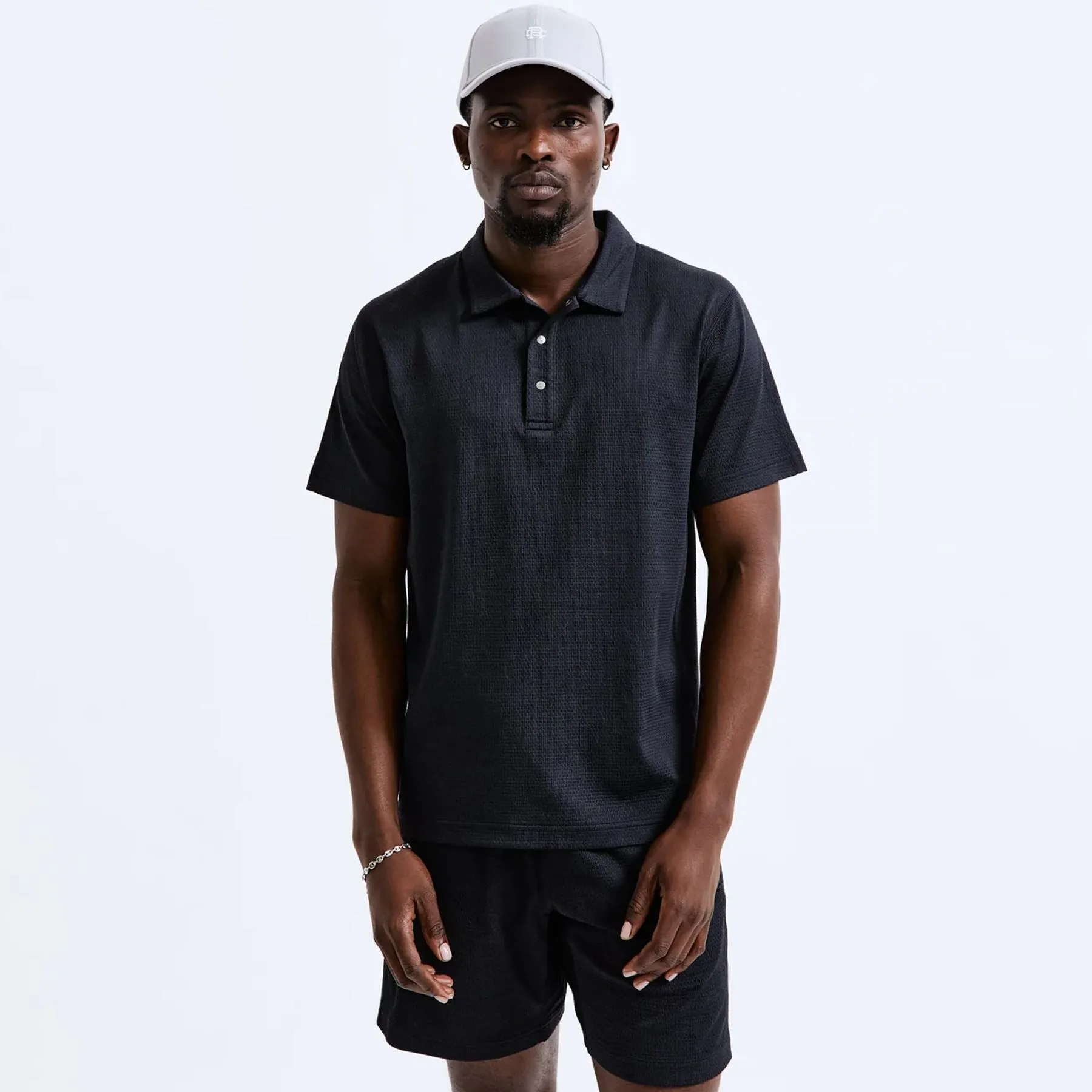 Solotex Mesh Tiebreak Polo Navy - AW24