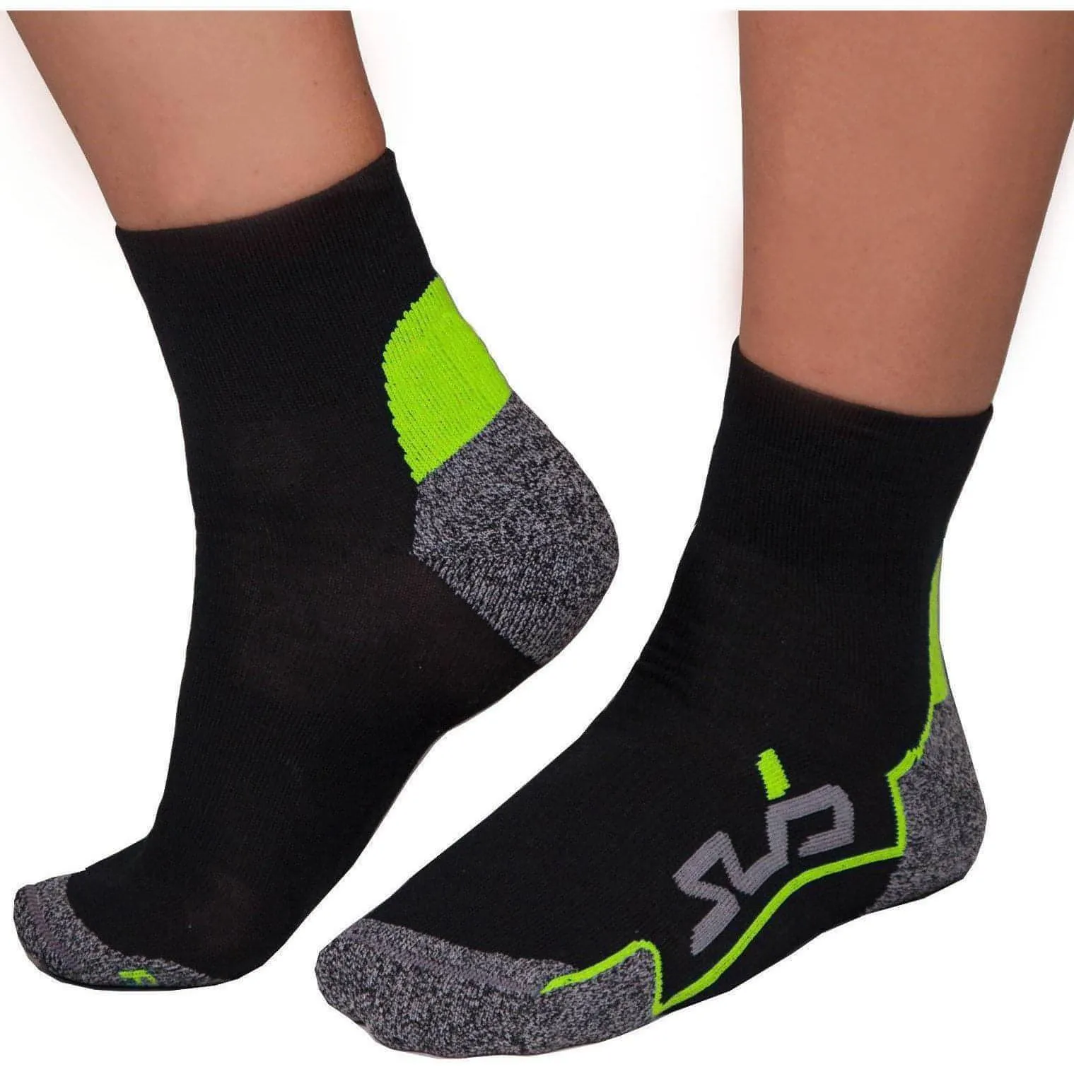 Sub Sports Dual All Season (3 Pack) Running Socks - Black