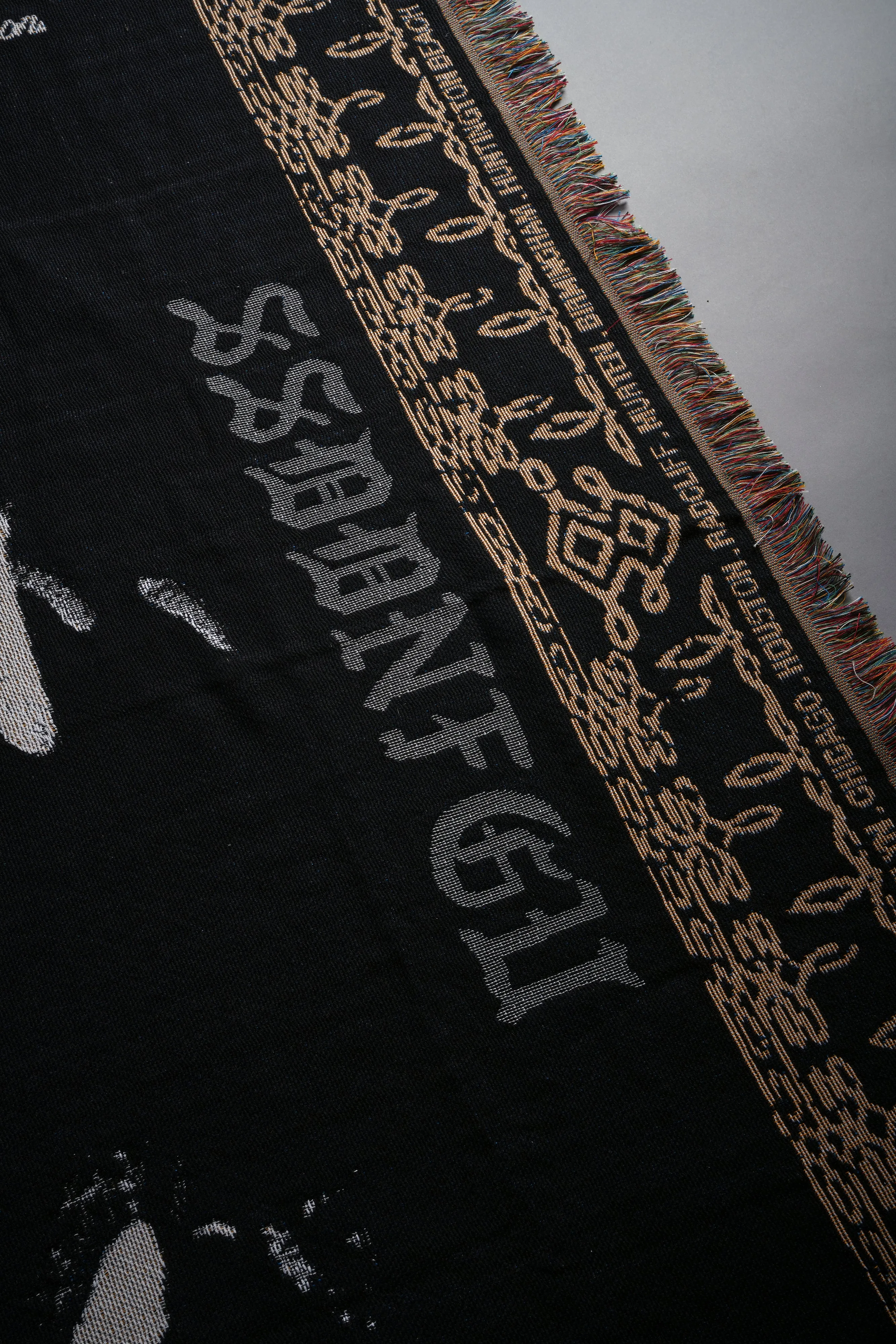 Sustain Tapestry Blanket in Black