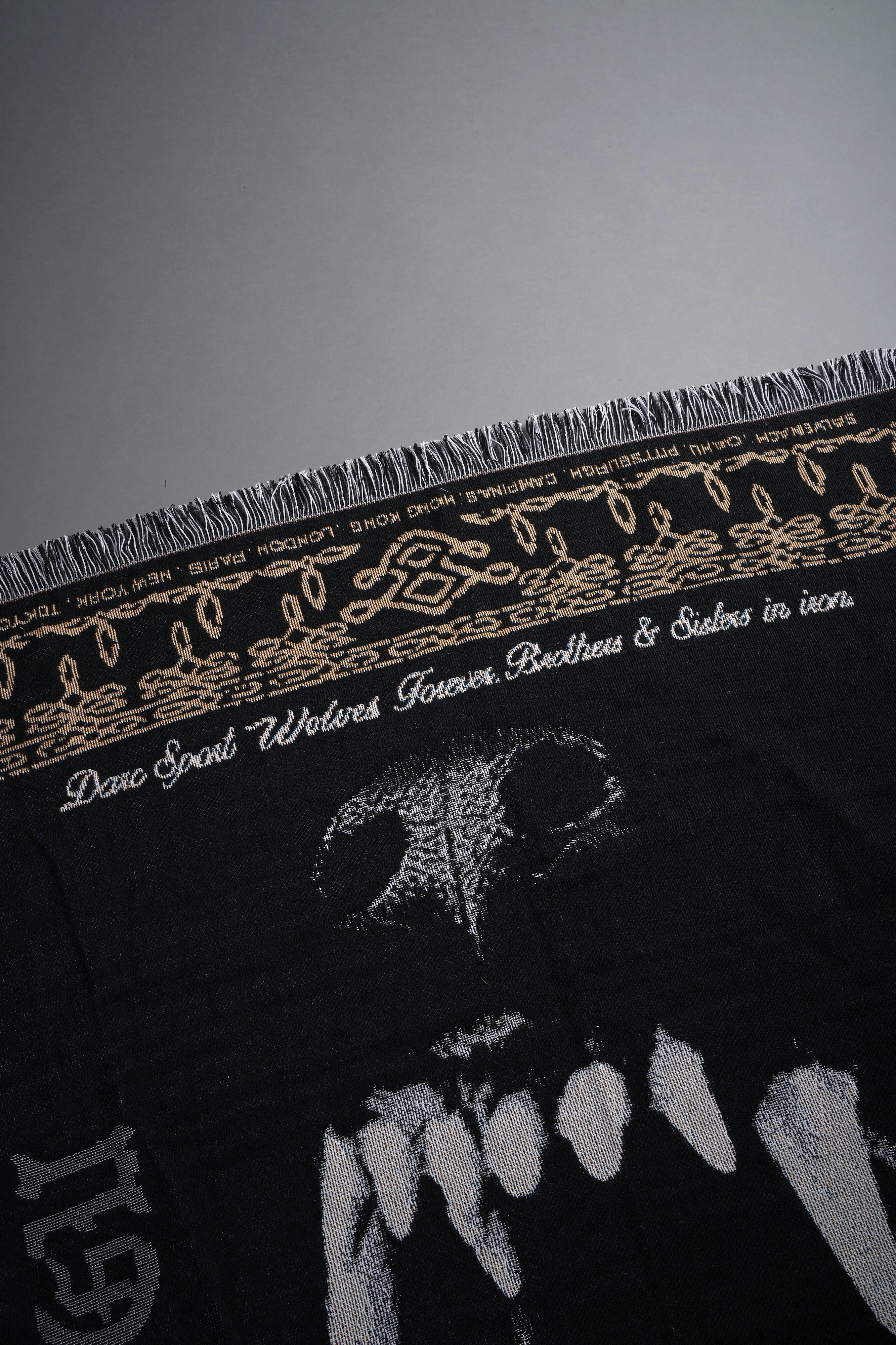 Sustain Tapestry Blanket in Black