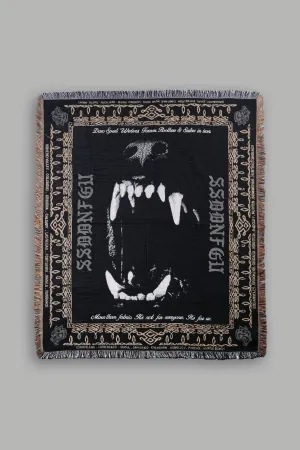 Sustain Tapestry Blanket in Black