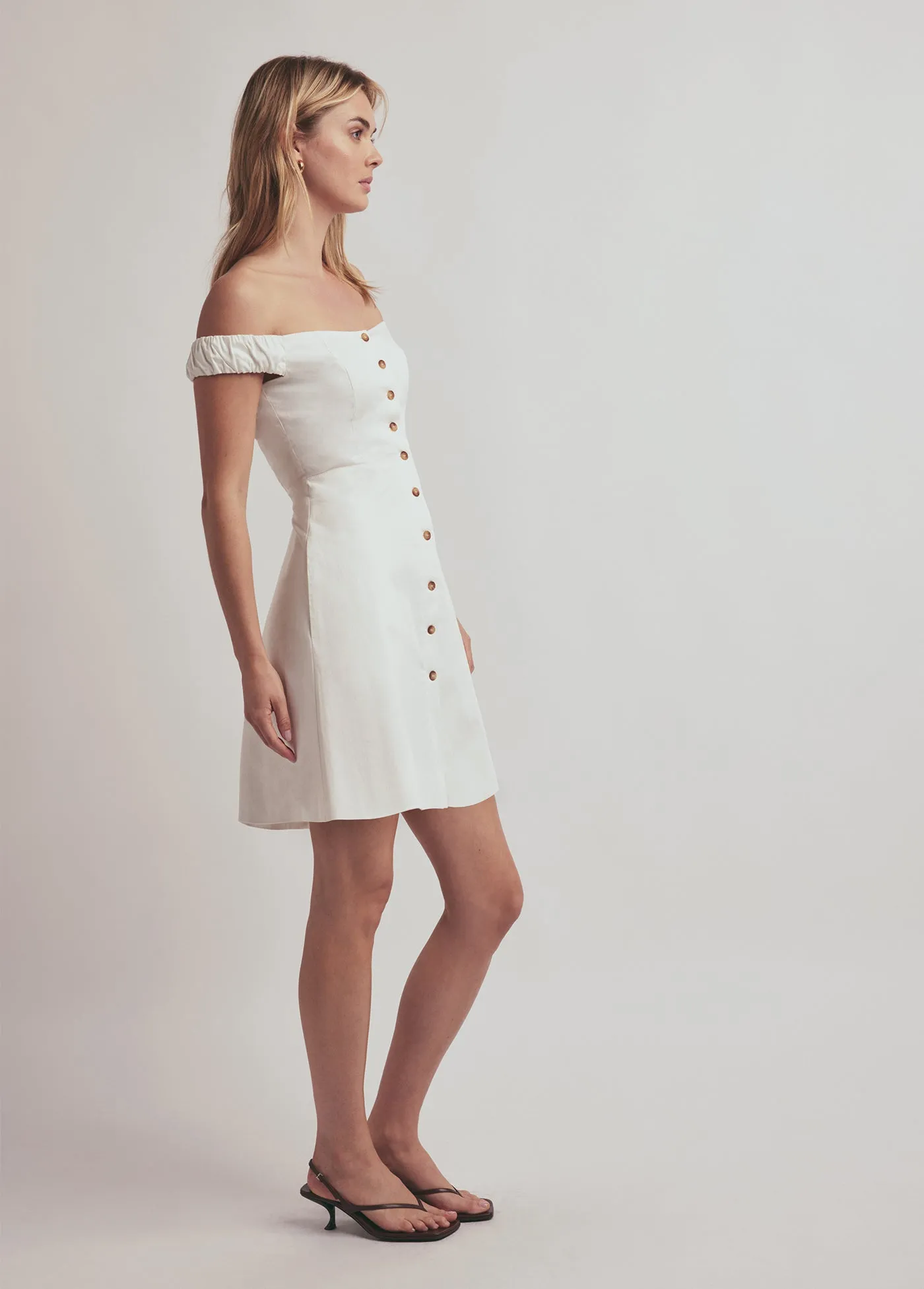 The Lovesick Mini Dres - White