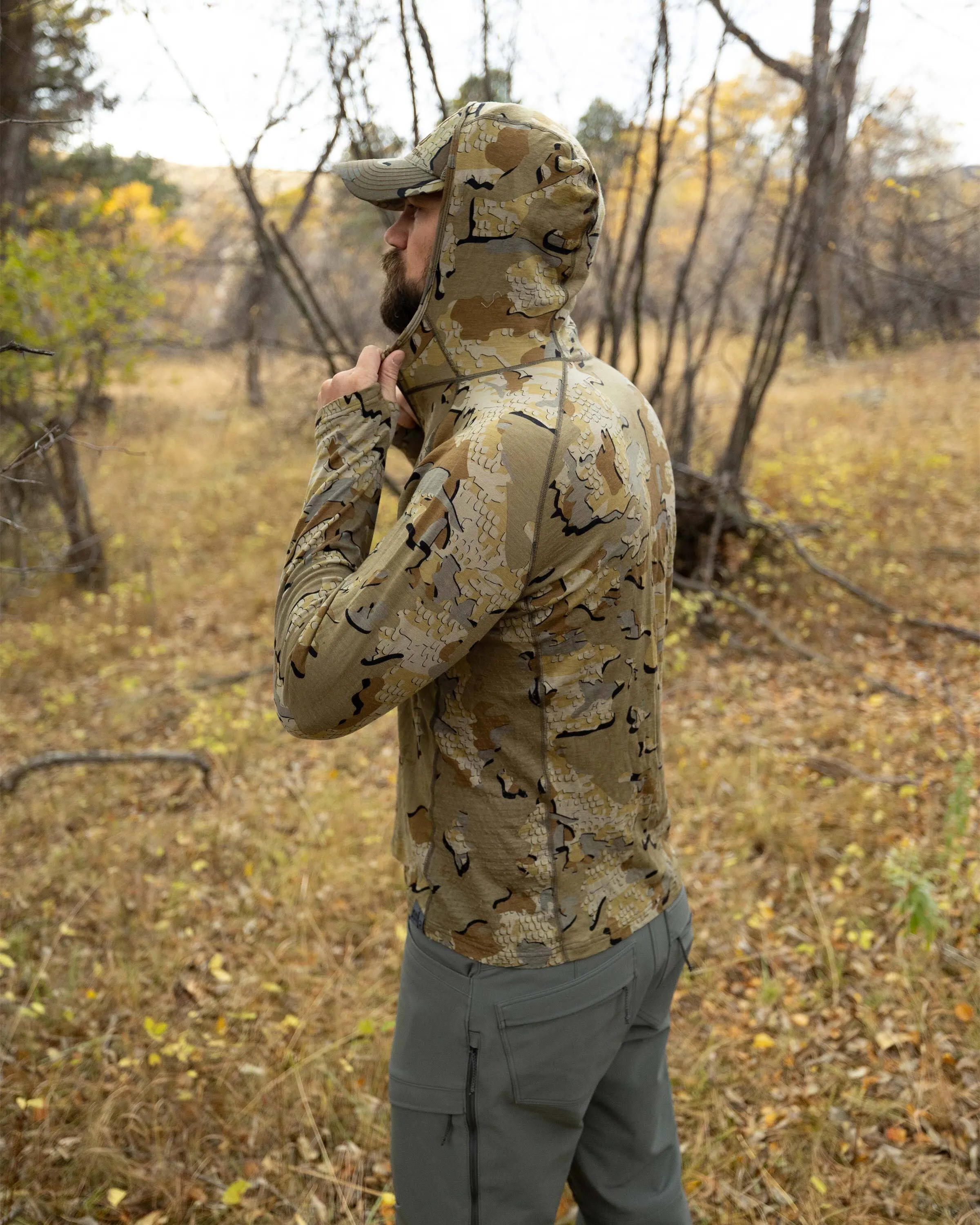 ULTRA Merino 145 Zip-T Hunting Hoodie | Valo