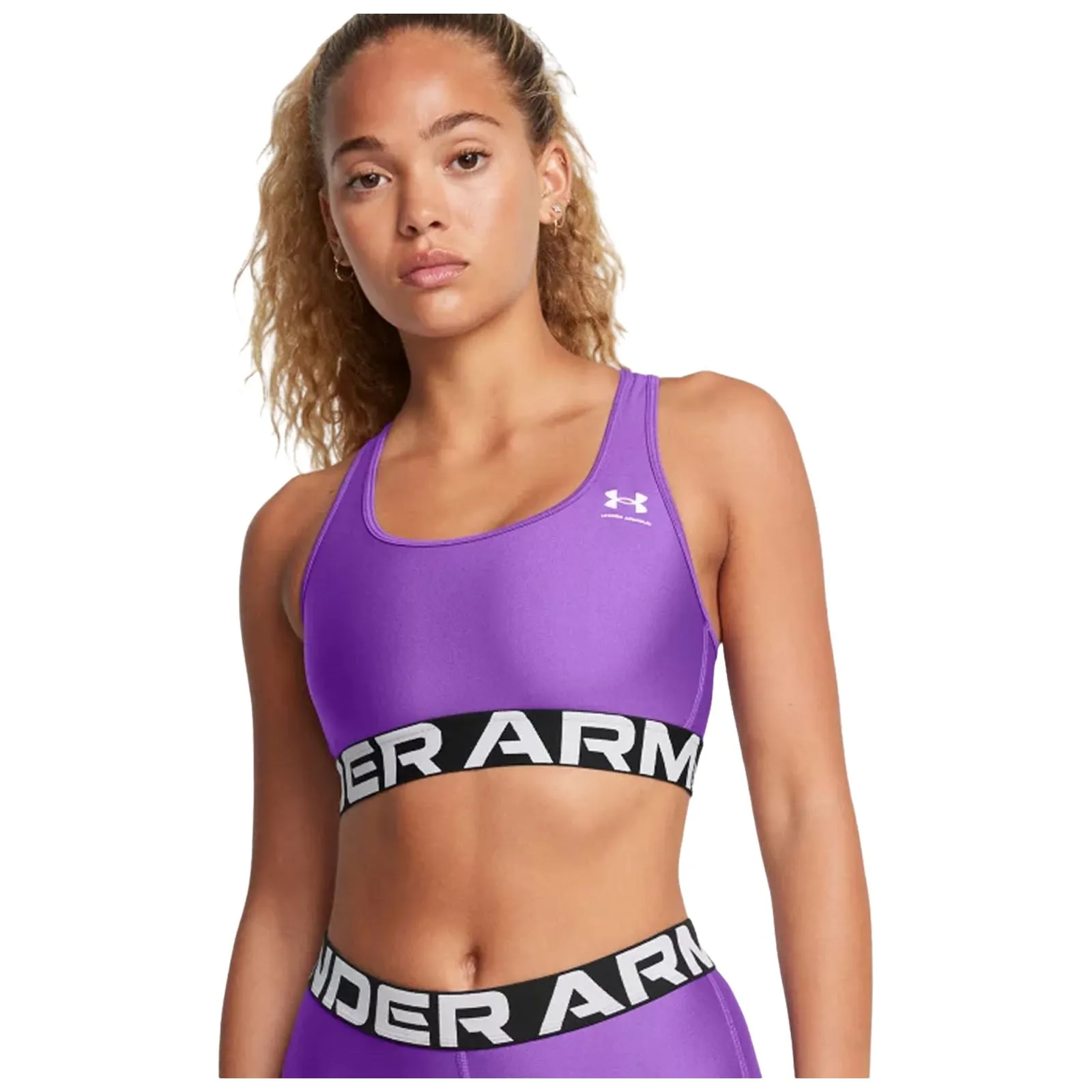 Under Armour Ladies HeatGear Armour Mid Sports Bra