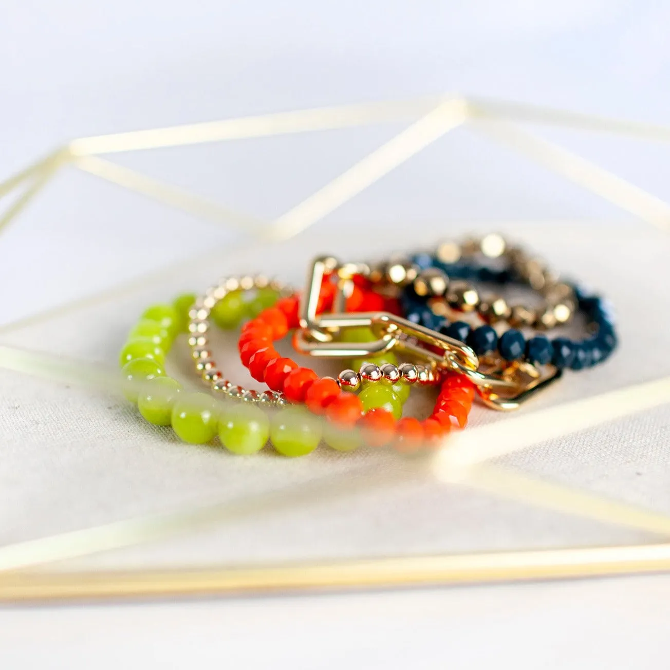 Vibrant Autumn Bracelet Stack